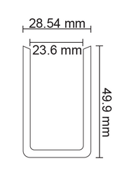 FL-5531 1 Metre Sıva Üstü Magnet Ray - Thumbnail