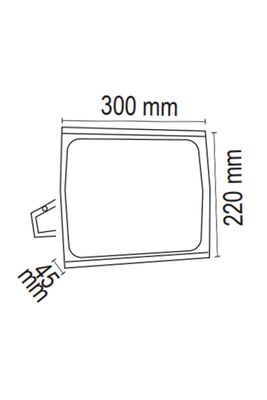 100W 12-24V AC/DC Projektör