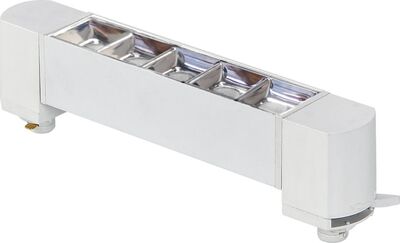 10W Beyaz Kasa Silver Lensli Hareketli Ray Armatürü