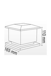 FORLİFE - 10W Solar Dekoratif Set Üstü Armatürü (1)