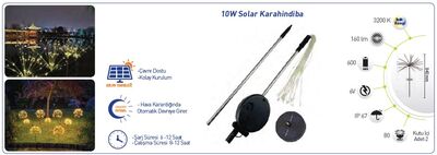 Solar Led / Kahrahindiba / 10w / ip67 