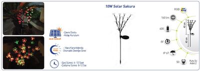 Solar Led / Sakura / 10w / ip67 