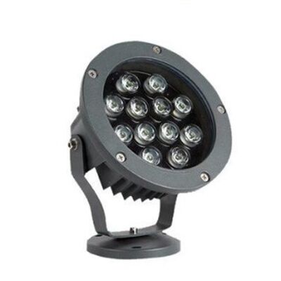 12 Watt Bahçe Armatür Alüminyum Kasa Yuvarlak 