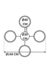 LEDAVM - 120W Drone Simit Linear Armatür (1)