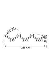 125W Snag Linear Armatür - Thumbnail