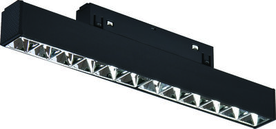 12W Silver Kompakt Lensli Magnet Armatür