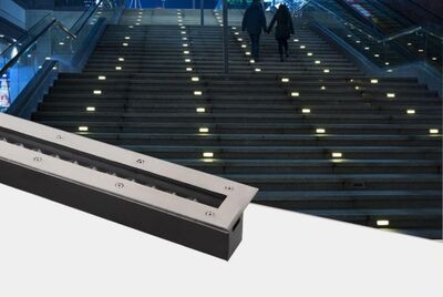 Wallwasher / 18 Watt / 53 Cm / SIVA ALTI / IP67 (12/24) VOLT