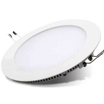 18W / LED PANEL / YUVARLAK / SIVA ALTI / 220V / SİYAH KASA - 2