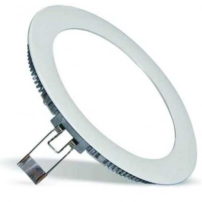 18W / LED PANEL / YUVARLAK / SIVA ALTI / 220V / SİYAH KASA - 3