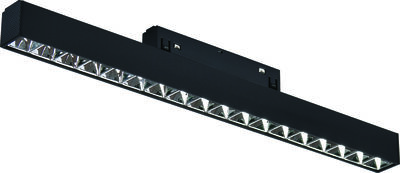18W Silver Kompakt Lensli Magnet Armatür