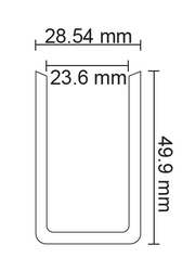 FL-5532 2 Metre Sıva Üstü Magnet Ray - Thumbnail