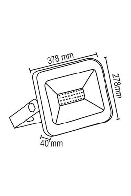 200W Slim Kasa Projektör