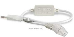  - Hortum Neon Led / Fiş Aparatı / Yassı Tip / Metrede 60 Led / 220 Volt / İP65 Dış Mekan
