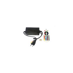  - Hortum Neon Led / Fiş Aparatı / Yassı Tip / 220 Volt / İP65 Dış Mekan / RGB (Çok Renkli) Uzaktan Kumandalı