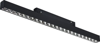 24W Silver Kompakt Lensli Magnet Armatür