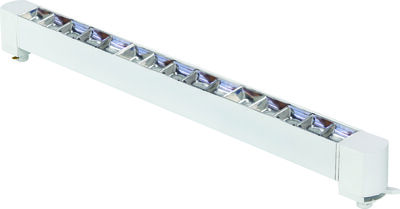 30W Beyaz Kasa Silver Lensli Hareketli Ray Armatürü