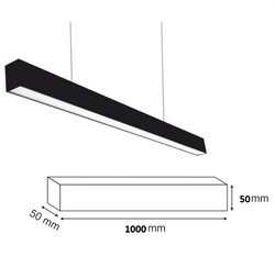 32 Watt Linear Armatür 5x5x100 cm 220 Volt - Thumbnail