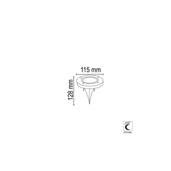 FORLİFE - 3W Solar Çim Armatürü (1)