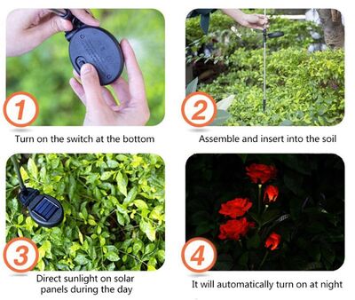 FL-3206 Solar Led Lale 4 Watt