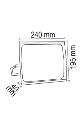 50W 12-24V AC/DC Projektör