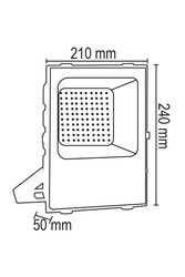 50W Gold Seri SMD Projektör - Thumbnail