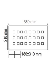  - 55W Dikdörtgen Kuyumcu Armatürü (1)
