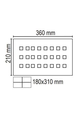 55W Dikdörtgen Kuyumcu Armatürü