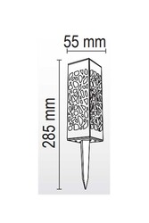 FORLİFE - 5W Solar Dekoratif Çim Armatürü (1)