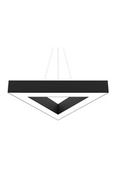  - 60W 60x60x60CM Üçgen Linear Armatür