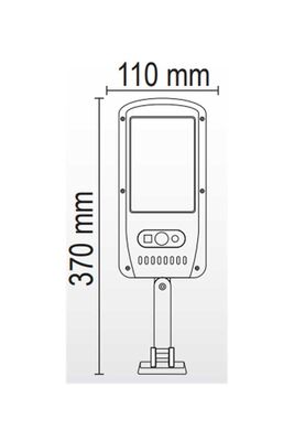 Solar Led / Sokak Armatürü / 60 w / ip67 / Cob Led
