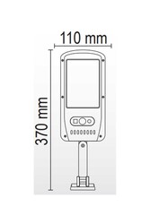 Solar Led / Sokak Armatürü / 60 w / ip67 / Cob Led - Thumbnail