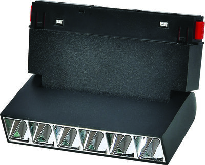 6W Silver Kompakt Lensli Hareketli Magnet Armatür