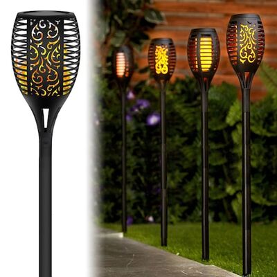 FORLİFE 6W Solar Alev Efektli Meşale