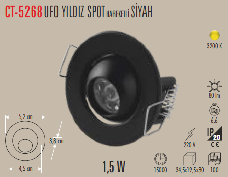 CT-5268 SİYAHD