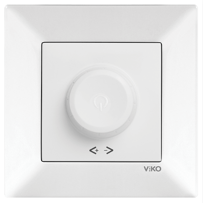 Viko Meridian Rotatif Dimmer 600W Çerçeve Hariç