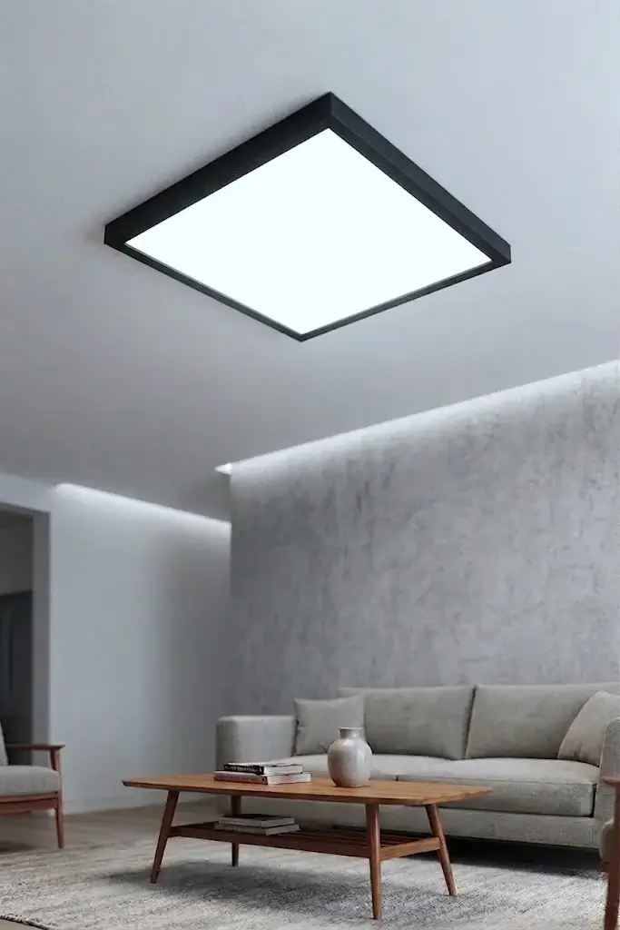 ACK AP21-23331 15W 30x30 Siyah Kasa Clip-in Sıva Üstü LED Panel 6500K
