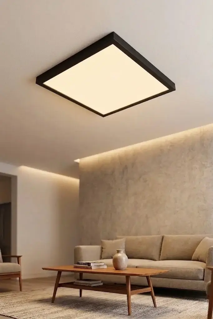 ACK AP21-26601 36W 60x60 Siyah Kasa Clip-in Sıva Üstü LED Panel 3000K