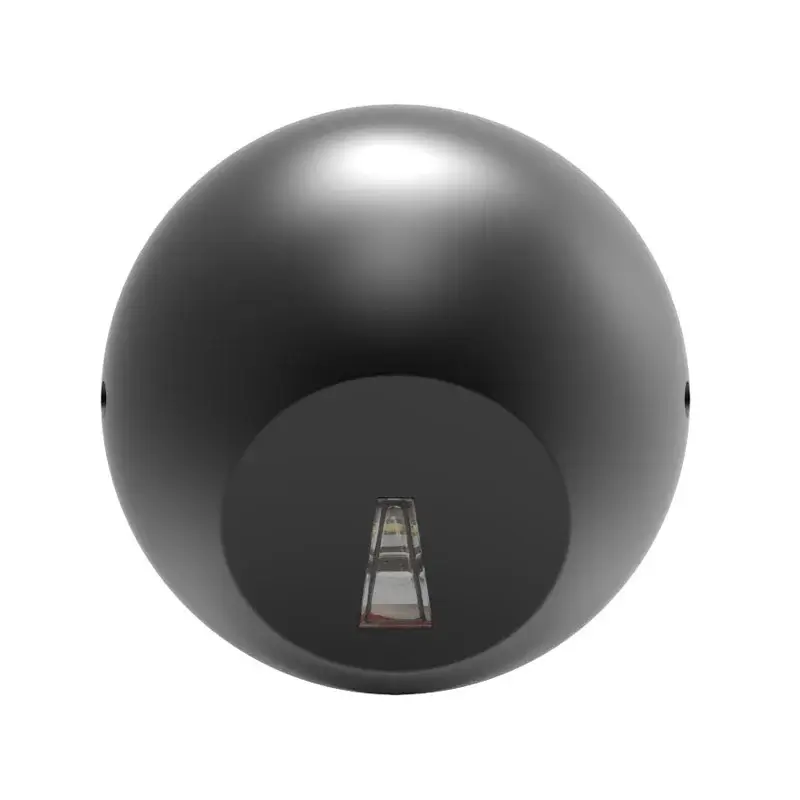 ACK AG40-01502 Günışığı 3.5W Siyah Osram Norma A Bahçe Duvar Apliği 3000K