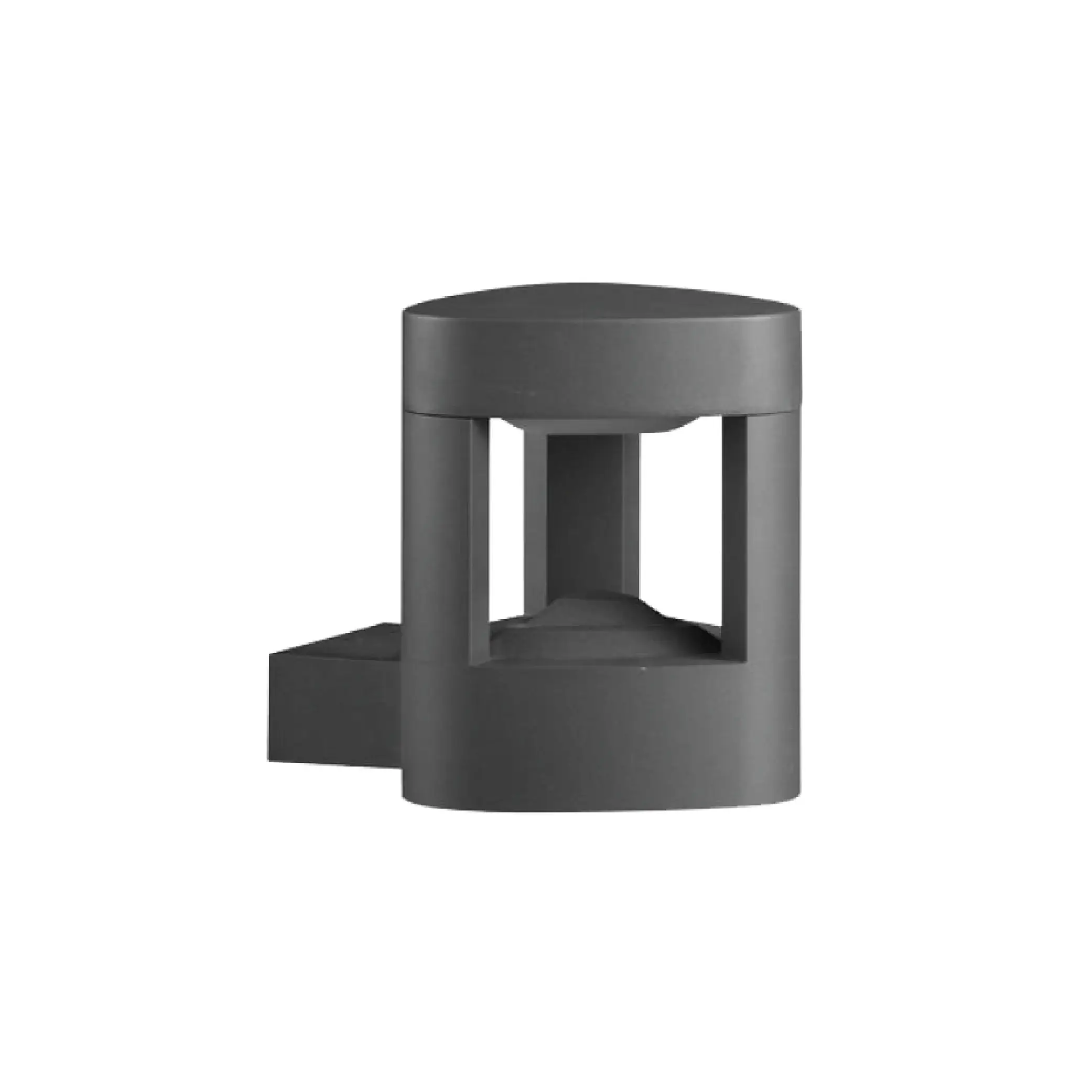 ACK - ACK AG43-01802 Günışığı Siyah Osram Dallas WLA Bahçe Duvar Apliği 3000K 6 Watt