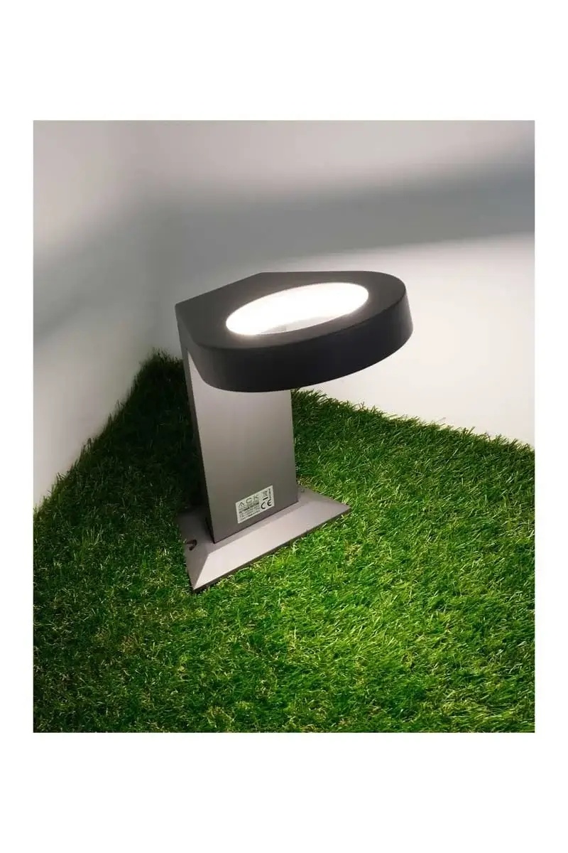 ACK AG43-02902 3000K Günışığı 6 Watt Siyah Osram Teras 300 Bahçe Armatürü - Thumbnail