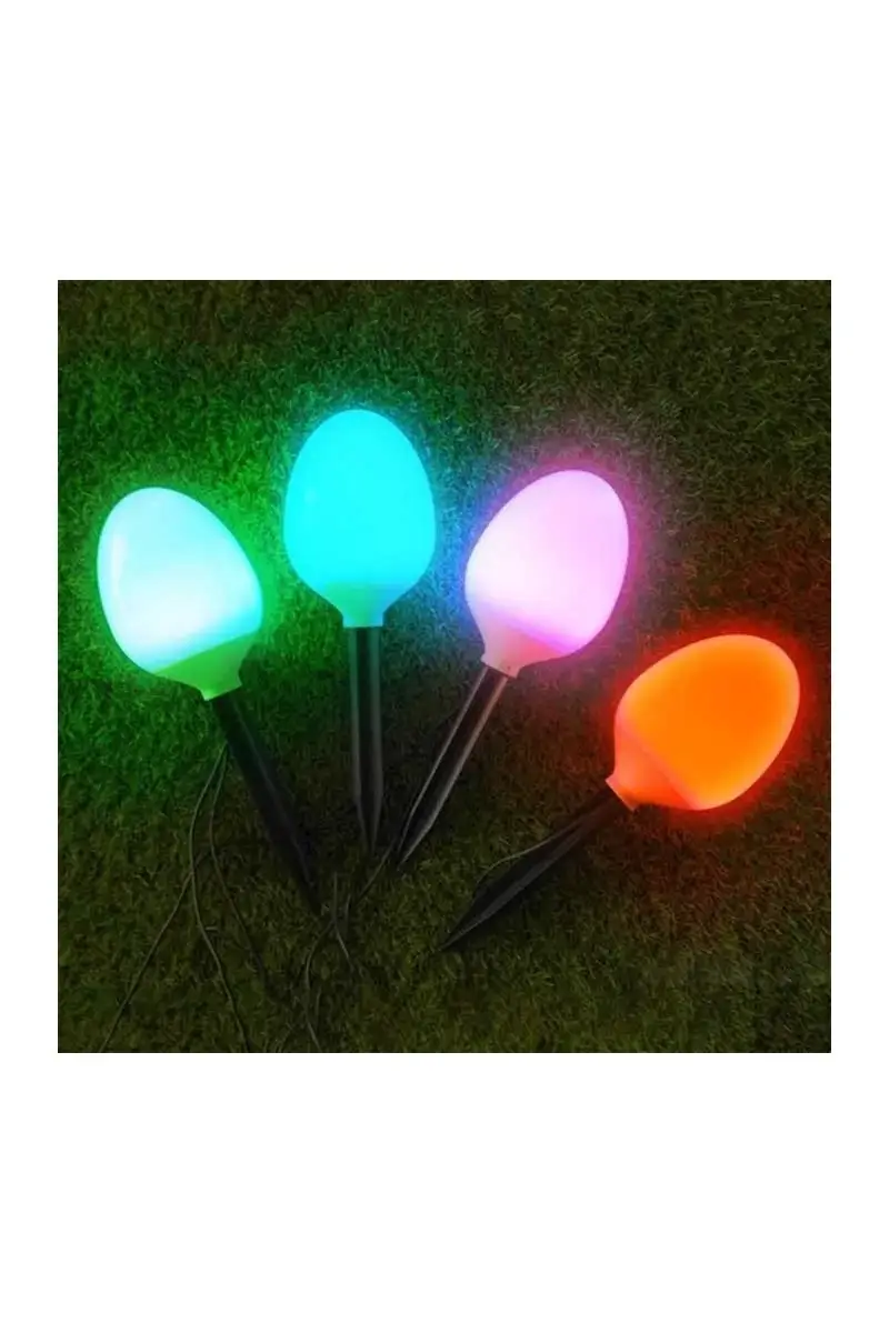 ACK AG60-05891 RGB Solar Led Kazıklı Bahçe Armatürü