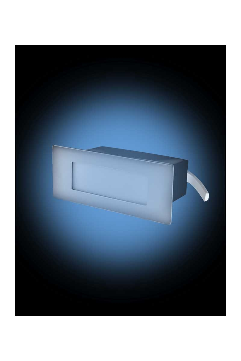 ACK - ACK AH07-01164 Mavi Dikdörtgen Led Merdiven ve Duvar Armatürü 1.5 Watt (1)
