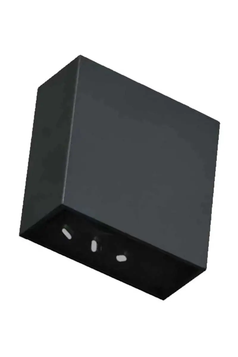 ACK - ACK AH07-03501 Siyah Kasa Led Duvar Apliği Gün Işığı 3000K 4 Watt