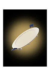 ACK AP01-01800 Günışığı Sıva Altı Yuvarlak Led Panel 18 Watt 3000K - 2