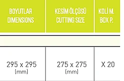 ACK AP20-23310 Günışığı 15W Beyaz Kasa Sıva Altı Backlight Led Panel 4000K  - 5