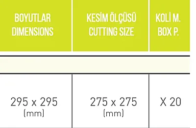 ACK AP20-23310 Günışığı 15W Beyaz Kasa Sıva Altı Backlight Led Panel 4000K  - 5