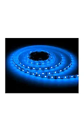 ACK AS01-00306 Mavi Üç Çip 60 Ledli Silikonsuz İç Mekan Şerit Led 12 Volt 14.4 Watt 5 METRE - 1