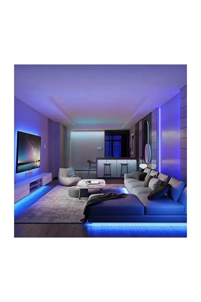 ACK AS01-00806 7W 12V Mavi 4040 Şerit Led 5 Metre