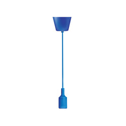 ACK - ACK AY45-00104 Mavi Dekoratif Led Sarkıt Askı Aparatı