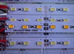 5630 Bar Led Pcb İç Mekan 1 Metre - Thumbnail